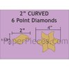 Curved Diamond 2 "