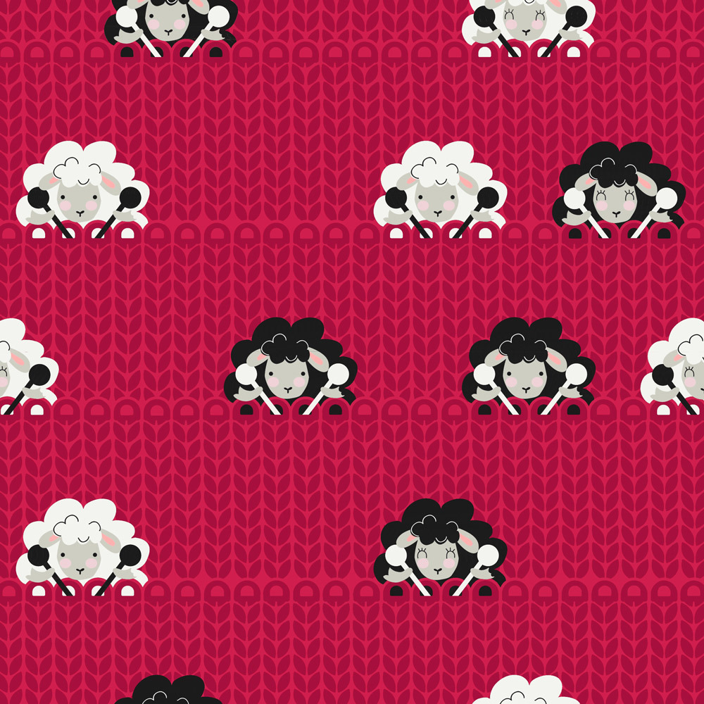 Knitting sheeps