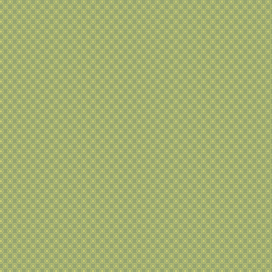Lady Tulip - green gingham