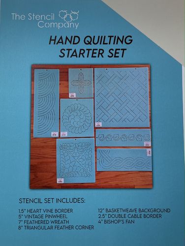 Stencil -Hand Quilting Starter Set
