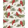 Winter Forest - Cardinals