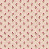 Sienna - Floral stripe grimson